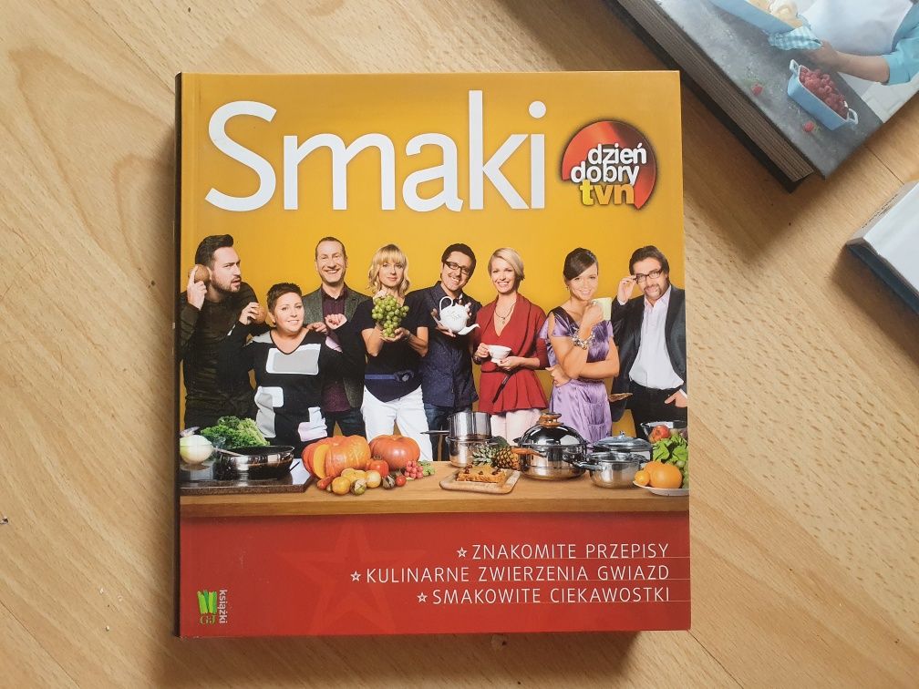 Zestaw 7 szt książka kucharska kuchnia polska przepisy kulinarne Okras