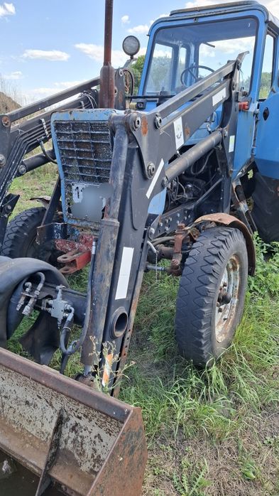 Трактор МТЗ-80 з куном, 1990 року,  в робочому стані.