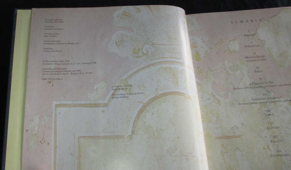 Livro A Arte de Viver em Portugal Anne de Stoop Civilização