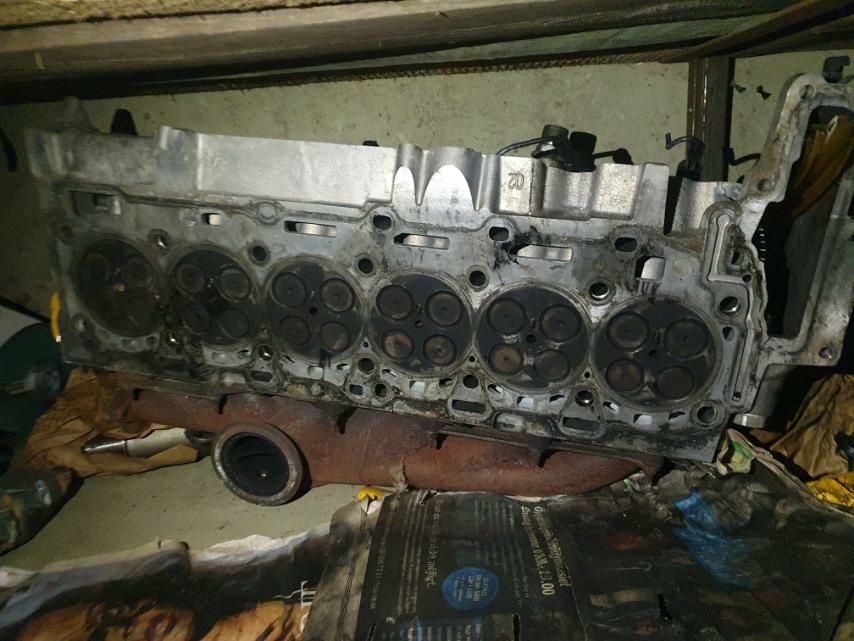 780750306 , 2010 BMW X5 X3 330 530 730 3.0 D BARE CYLINDER HEAD 7