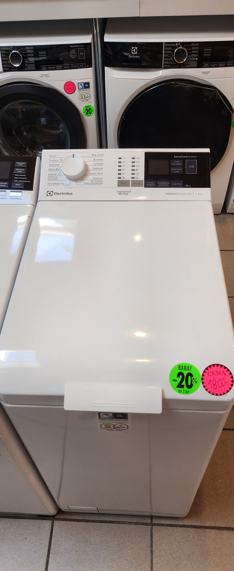 JANKI, ul. WSPÓLNA 6 Pralka Electrolux EW6TN14061P