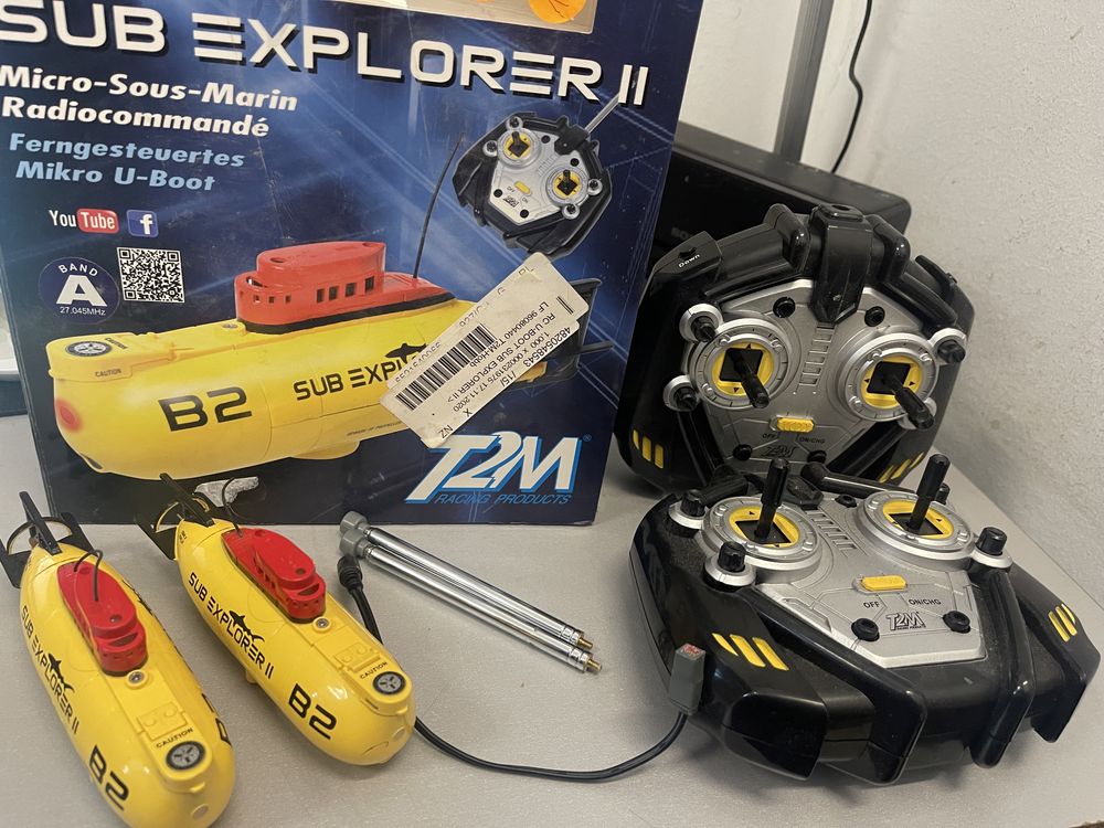 Okręt podwodny klasy podstawowej T2M Sub Explorer II RC RtR 131 mm