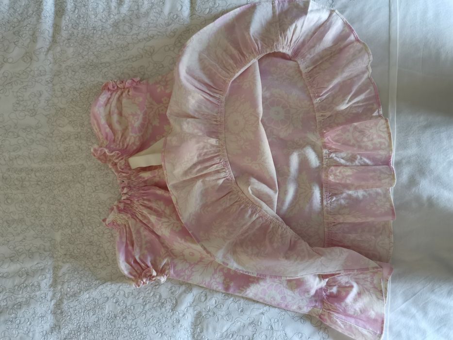 Vestido/túnica com laço