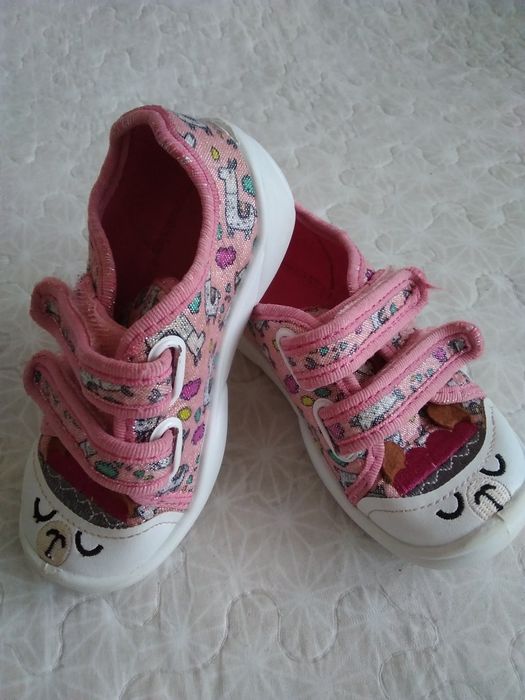 Trepki, kapcie na rzepy Befado r. 22/14cm dziewczynka