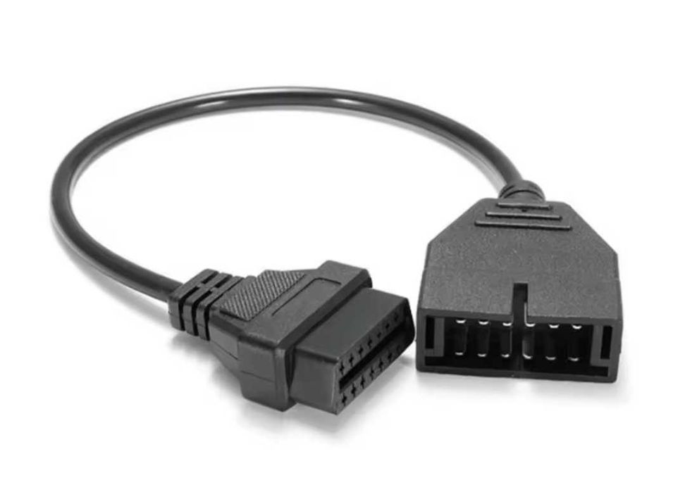 Перехідник адаптер з GM 12PIN OBD1 на GM 16 PIN OBD2 для Ваз,Ланос