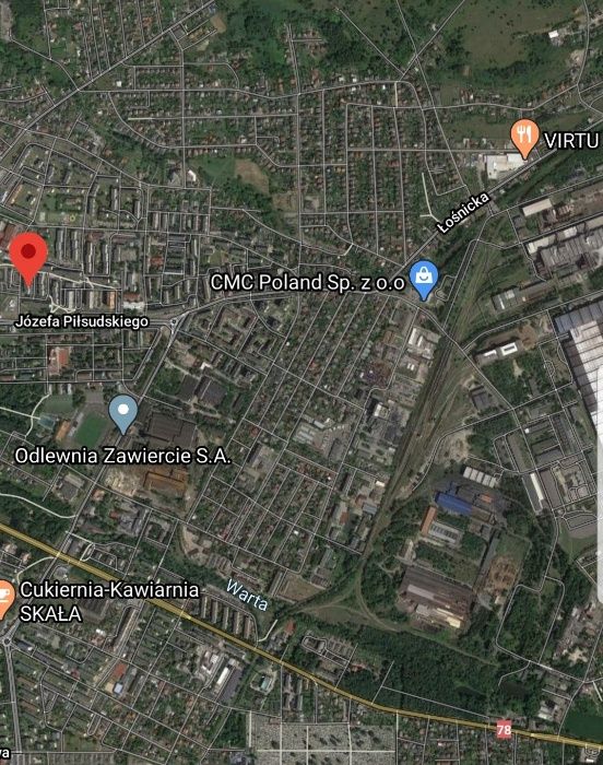 Noclegi kwatera pracownicza firma Zawiercie Śląsk CMC VIRTU ODLEWNIA