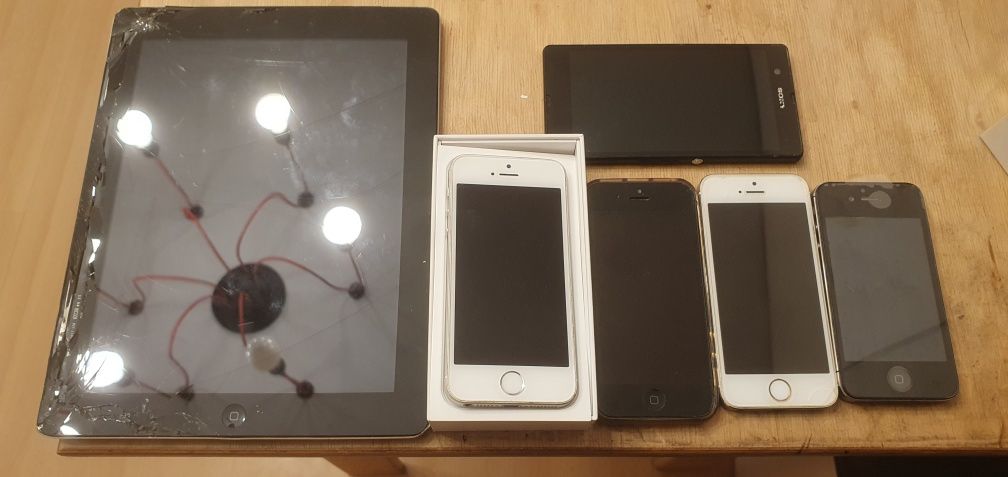 Apple - uszkodzone iphone i ipad na części