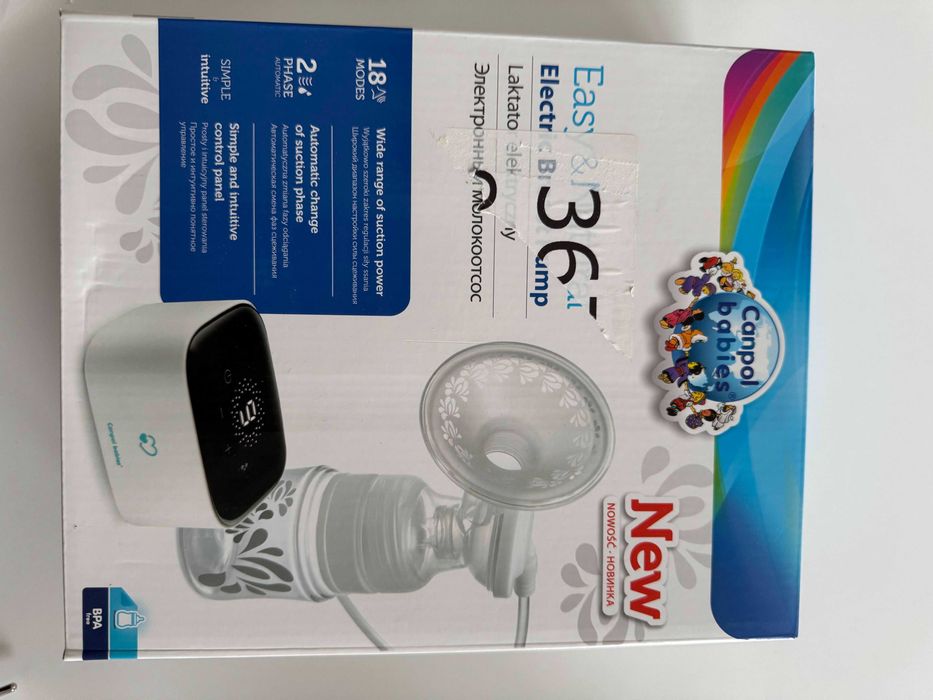 Laktator elektryczny Canpol Easy & Natural