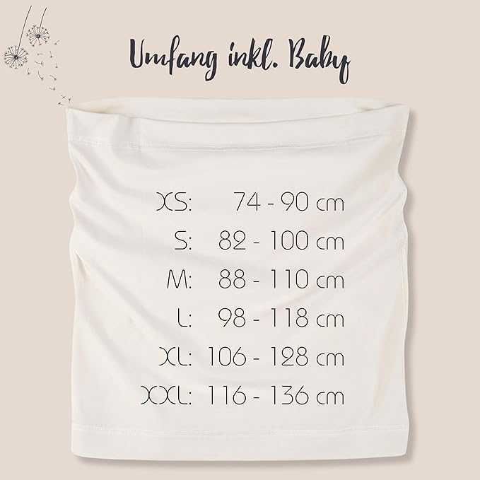 Hoppediz Baby Bonding Top Otulacz Kangur L Beżowy (819b)