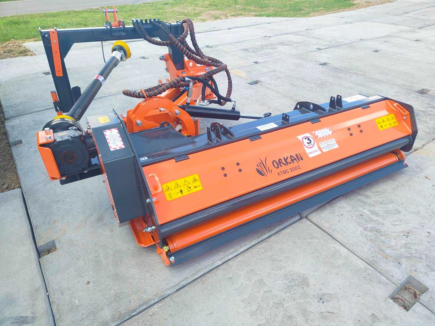 Kosiarka bijakowa Orkan KTBC 160Z drogowa komunalna do poboczy MOCNA