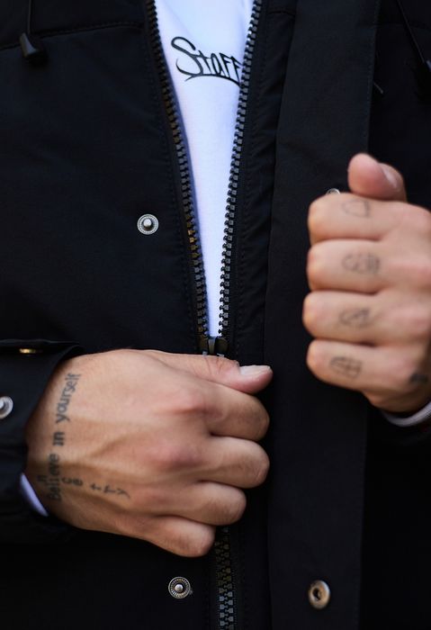 Зимова куртка Staff golu black