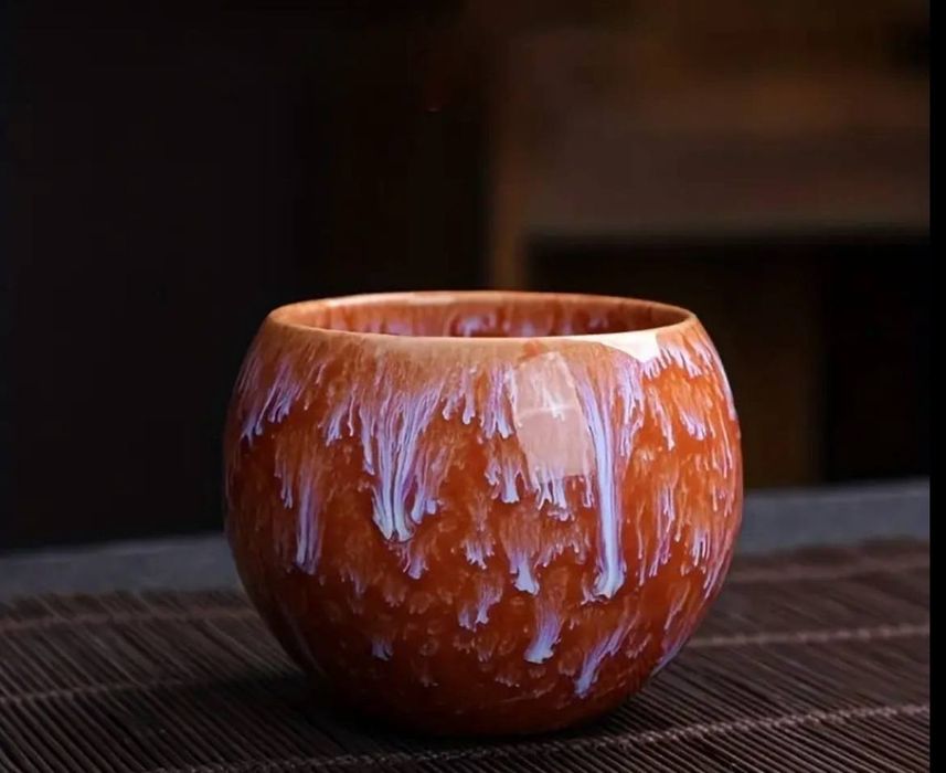 Набір керамічних піал для чаю (5 шт), для чайної церемонії. Сервіз.