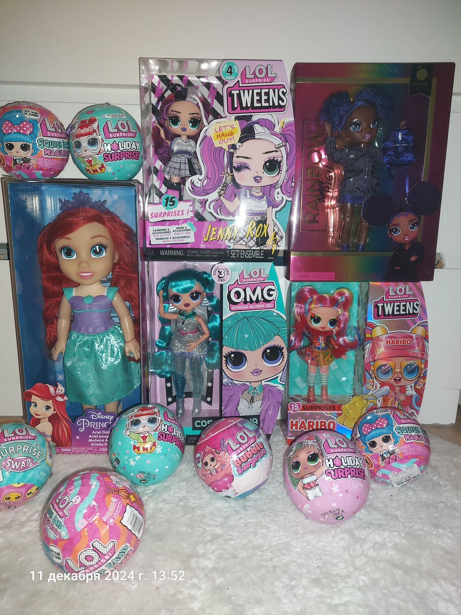 Оригинал кукла OMG LOL Haribo Sunshine Barbie Rainbow Monster High