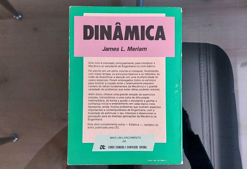 Livro Dinâmica - James L. Meriam