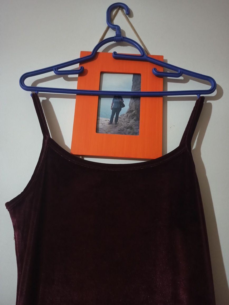 Vestidos tamanho l de veludo