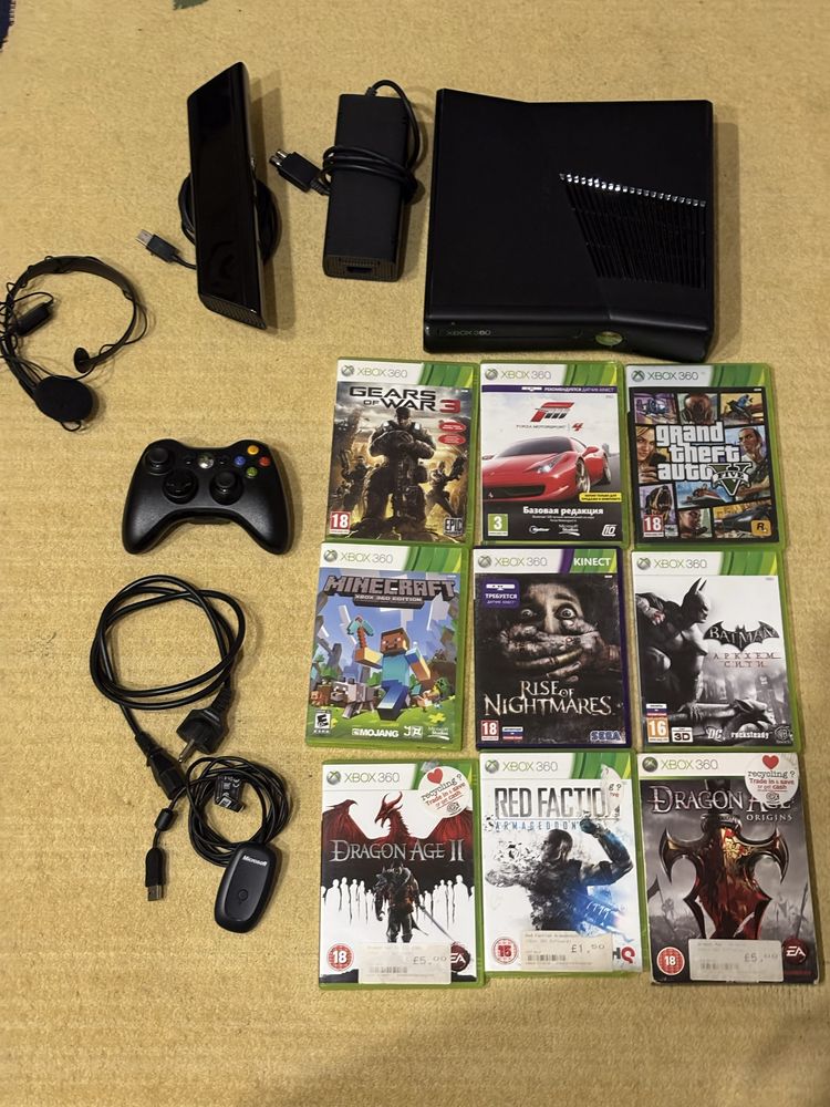 Xbox 360 kinect( не freeboot)