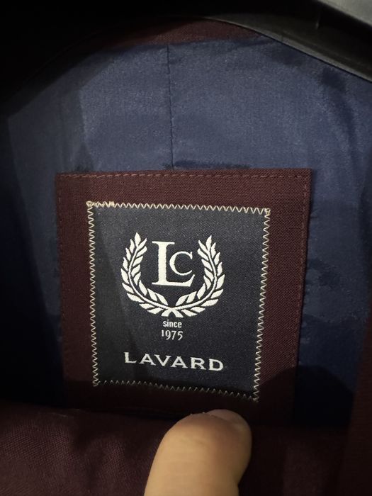 Garnitur Burgundowy Lavard