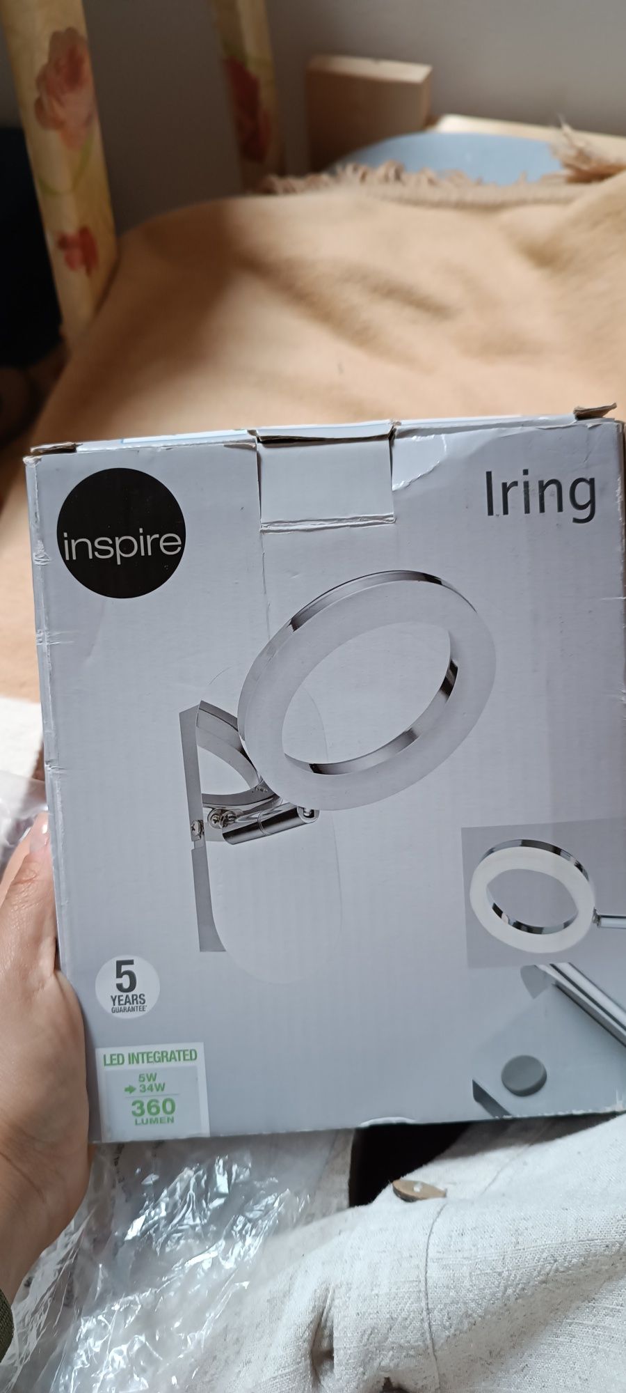 Nowa lampka Leroy Merlin kinkiet