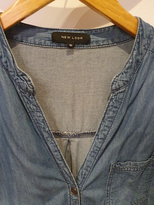 New Look, koszula/tunika jeansowa, rozmiar 44
