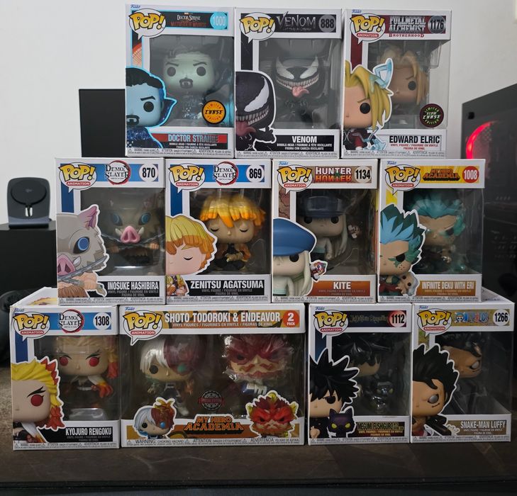 Vários Funko Pops