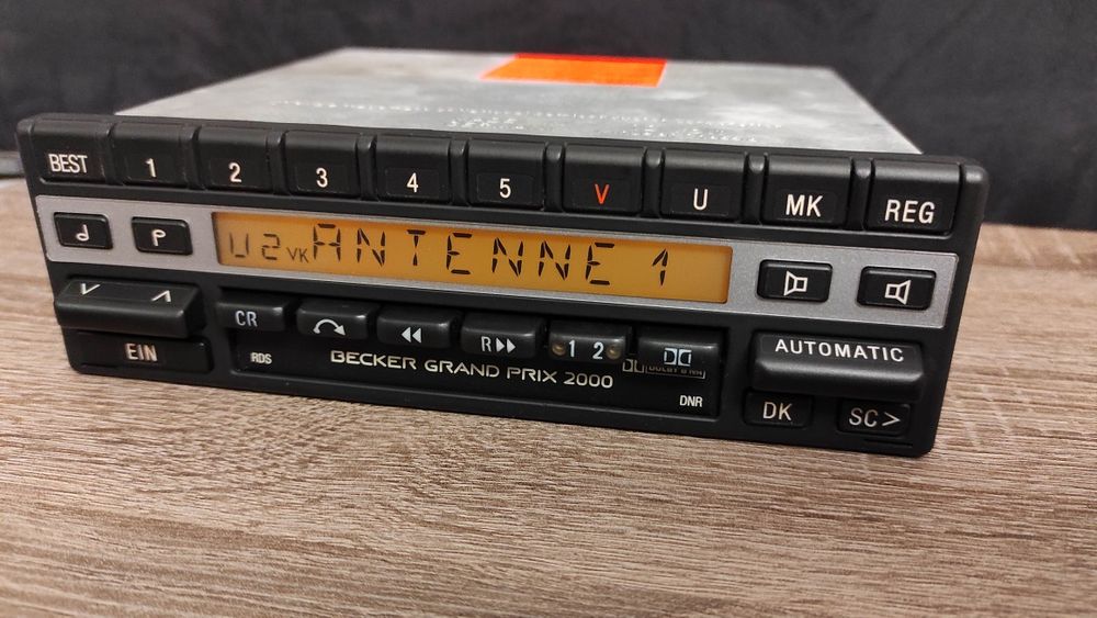Radio Becker Grand Prix 2000 MERCEDES R107 W126 W201 R129 W140 W124 W1