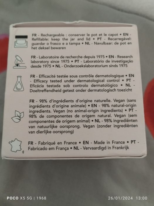 Creme da liercac creme dia reafirmante