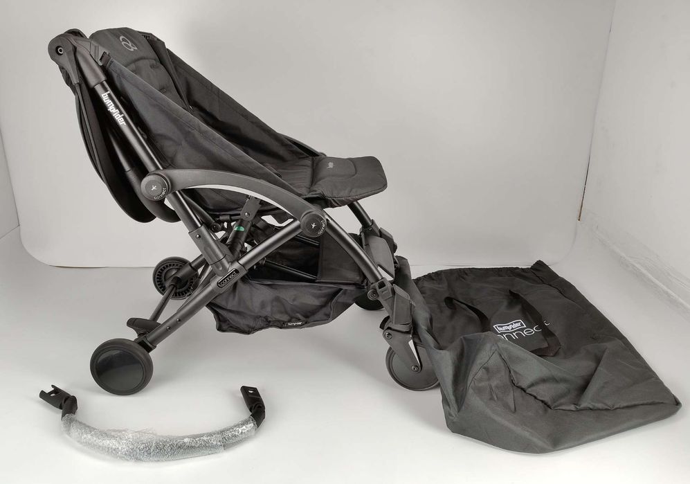 Wózek spacerowy Bumprider Connect 3 – czarny, lekki