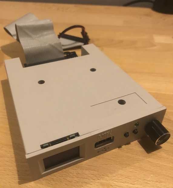 Emulator stacji GOTEK z enkoderem i LCD - AMIGA