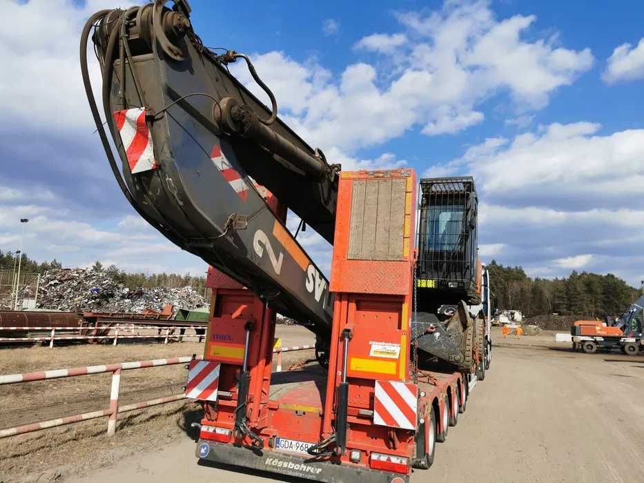 Transport maszyn budowlanych rolniczych niskopodwoziowy PL CAŁA EUROPA