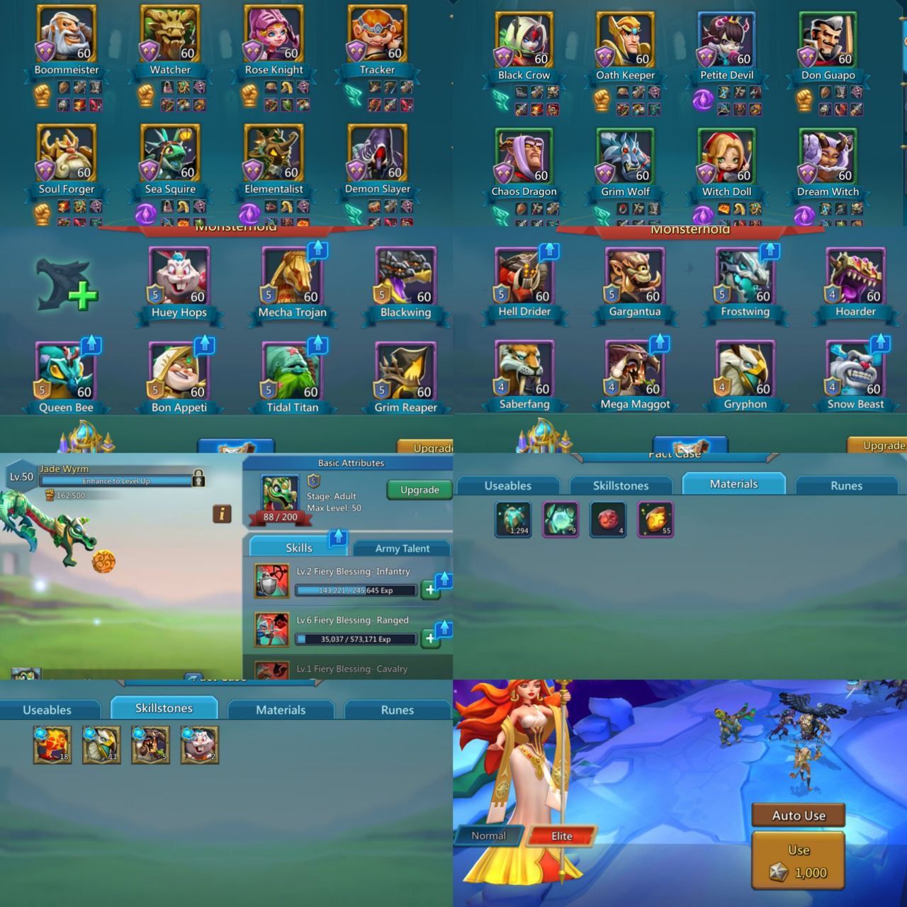 Акаунт Lords Mobile