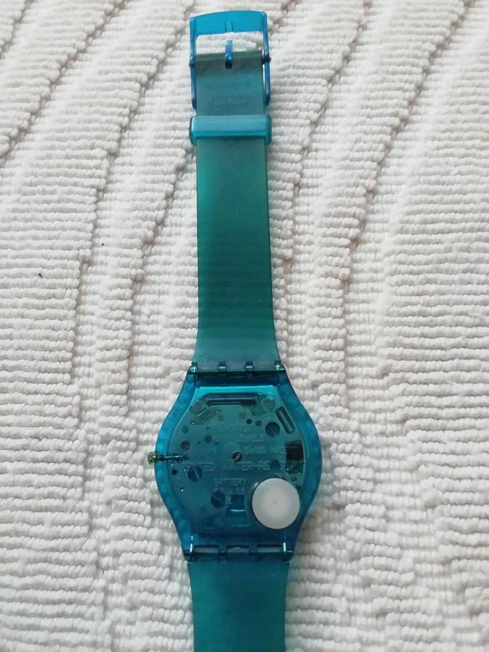 Relógio Swatch, de 2000, avariado