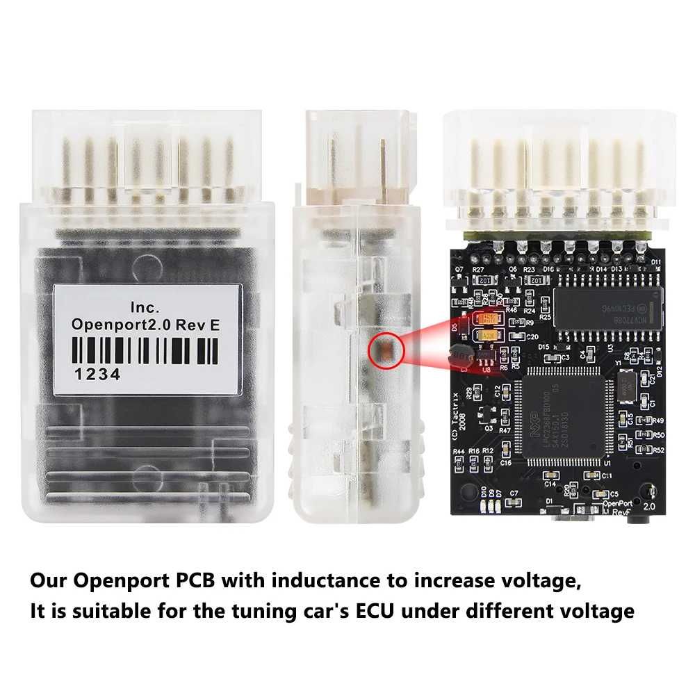 Openport Tactrix 2.0 J2534 OBD2 діагностика, програматор, чіп тюнінг