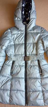 Płaszcz płaszczyk zimowy kurtka zimowa 128 Coolclub