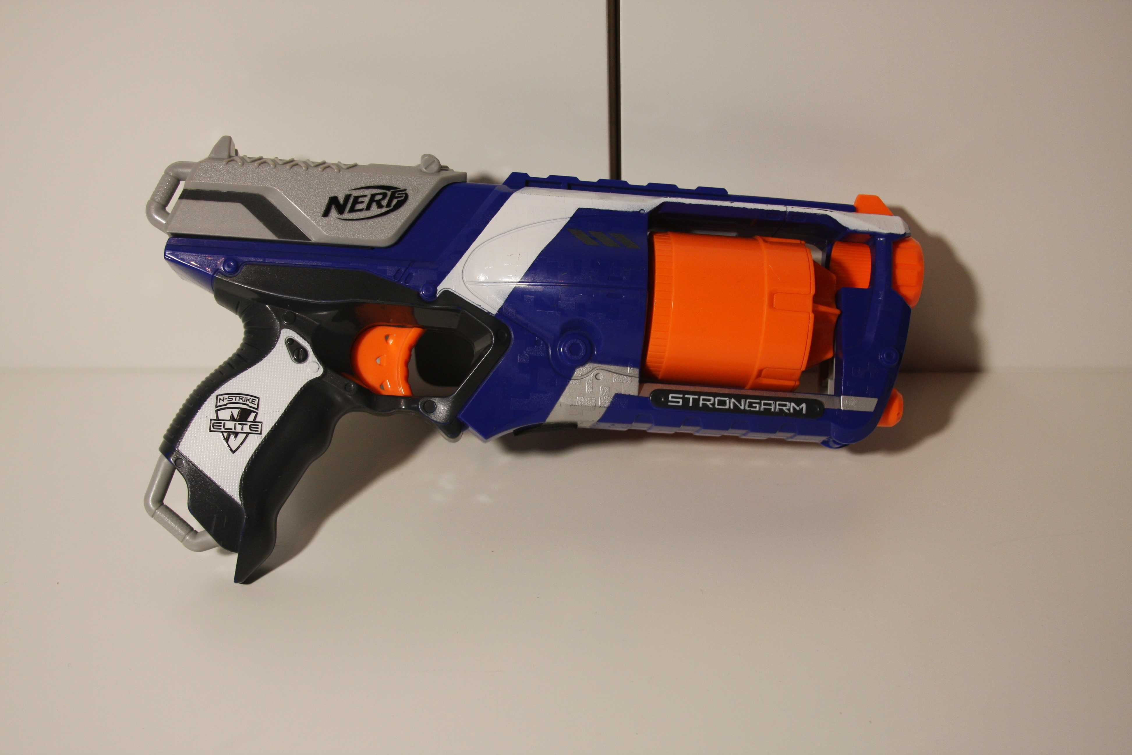 Pistolet Nerf Strongarm. IDEALNY PREZENT NA ŚWIĘTA!