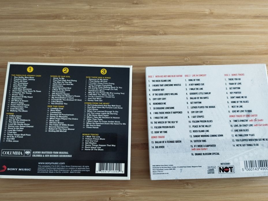 The ultimate Johnny Cash collection - 3 cds