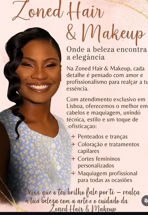 Tranças ,custura e maquilhagem ,ao domicilio