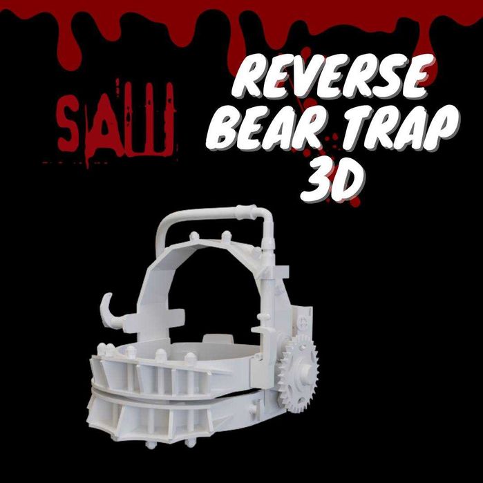 Réplica do "Saw" Reverse Bear Trap