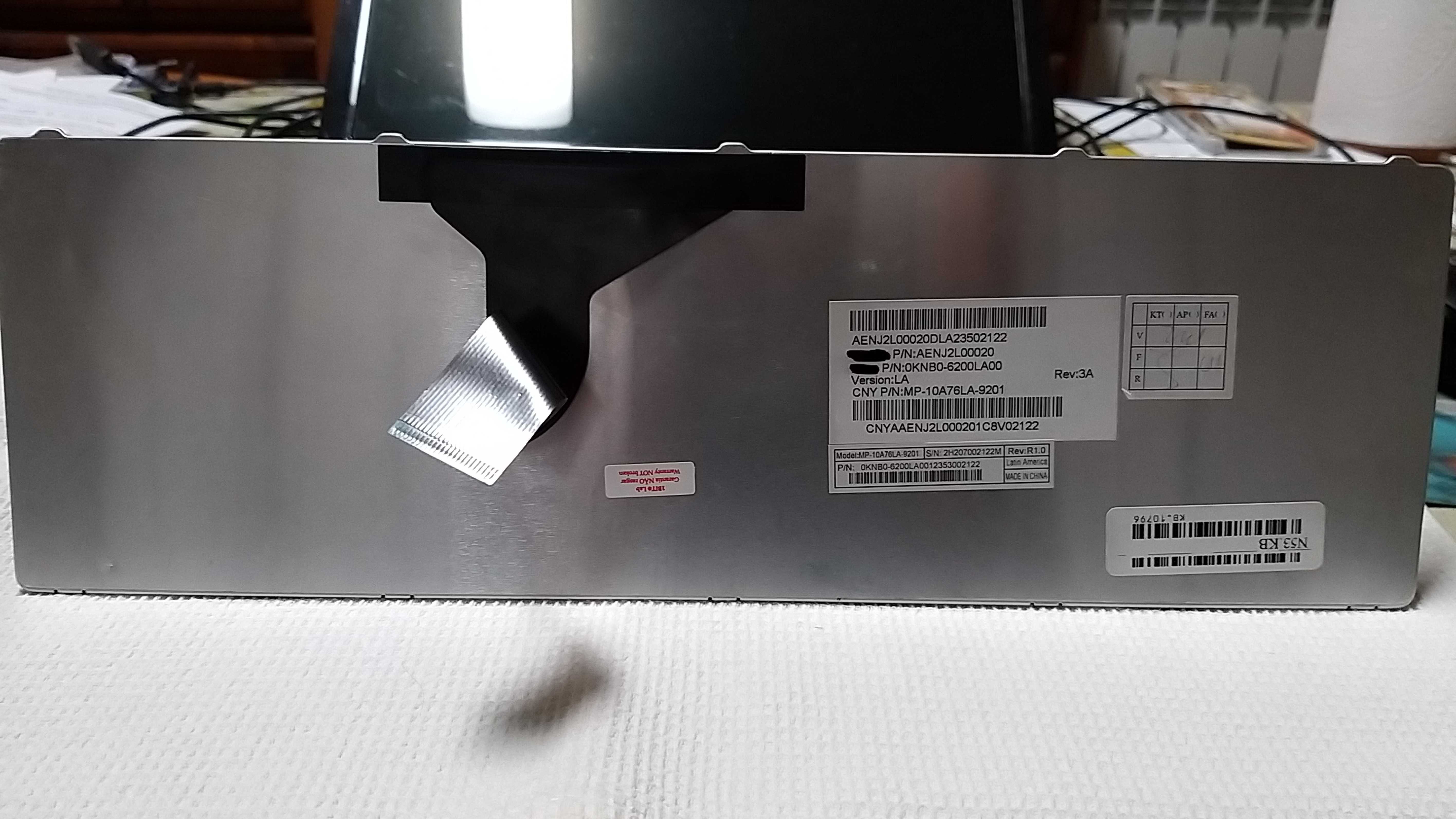 teclado para Asus X54H como novo