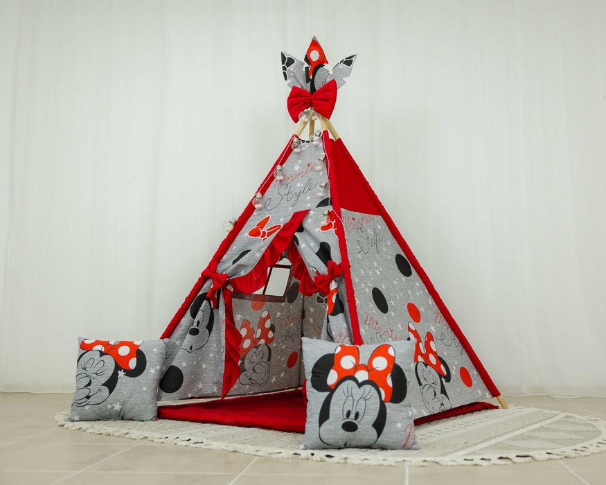 Вігвам будиночок для дітей Minnie style. Повний комплект!