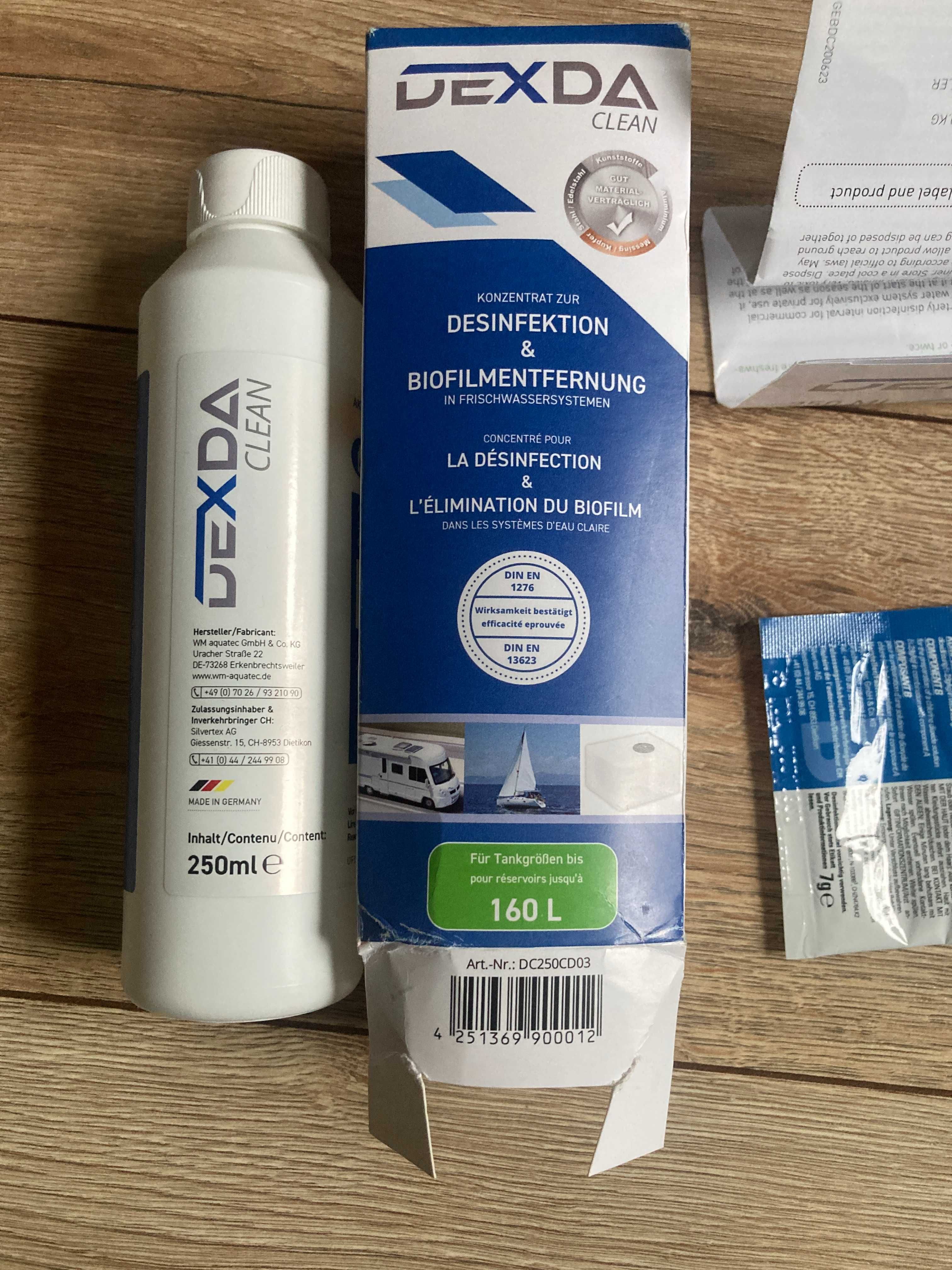 Dexda Clean WM Aquatec środek do dezynfekcji zbiorników wody