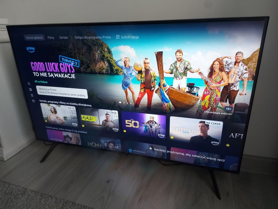 Samsung 4K UHD jak NOWY! SmartTV LED Bezramkowy! Tanio!