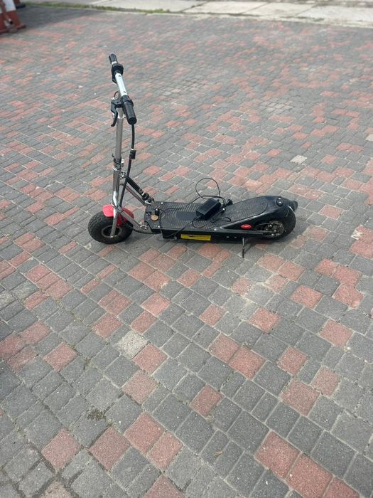 Hulajnoga elektryczna -Frugla zamiana na rower albo coś l