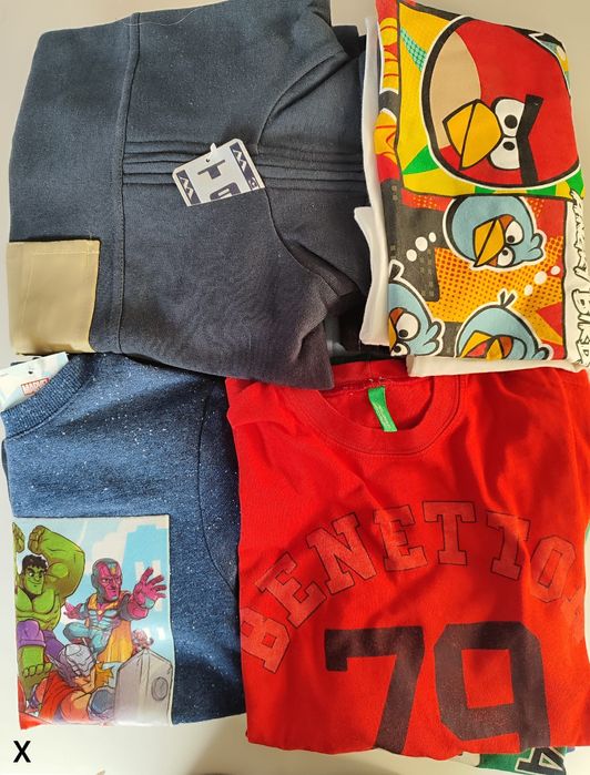 Lote roupa de rapaz 10 anos