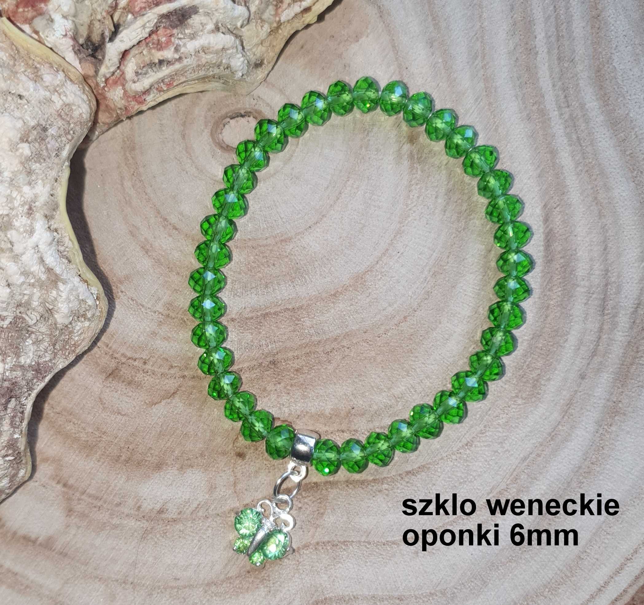 bransoletka ze szkła weneckiego handmade