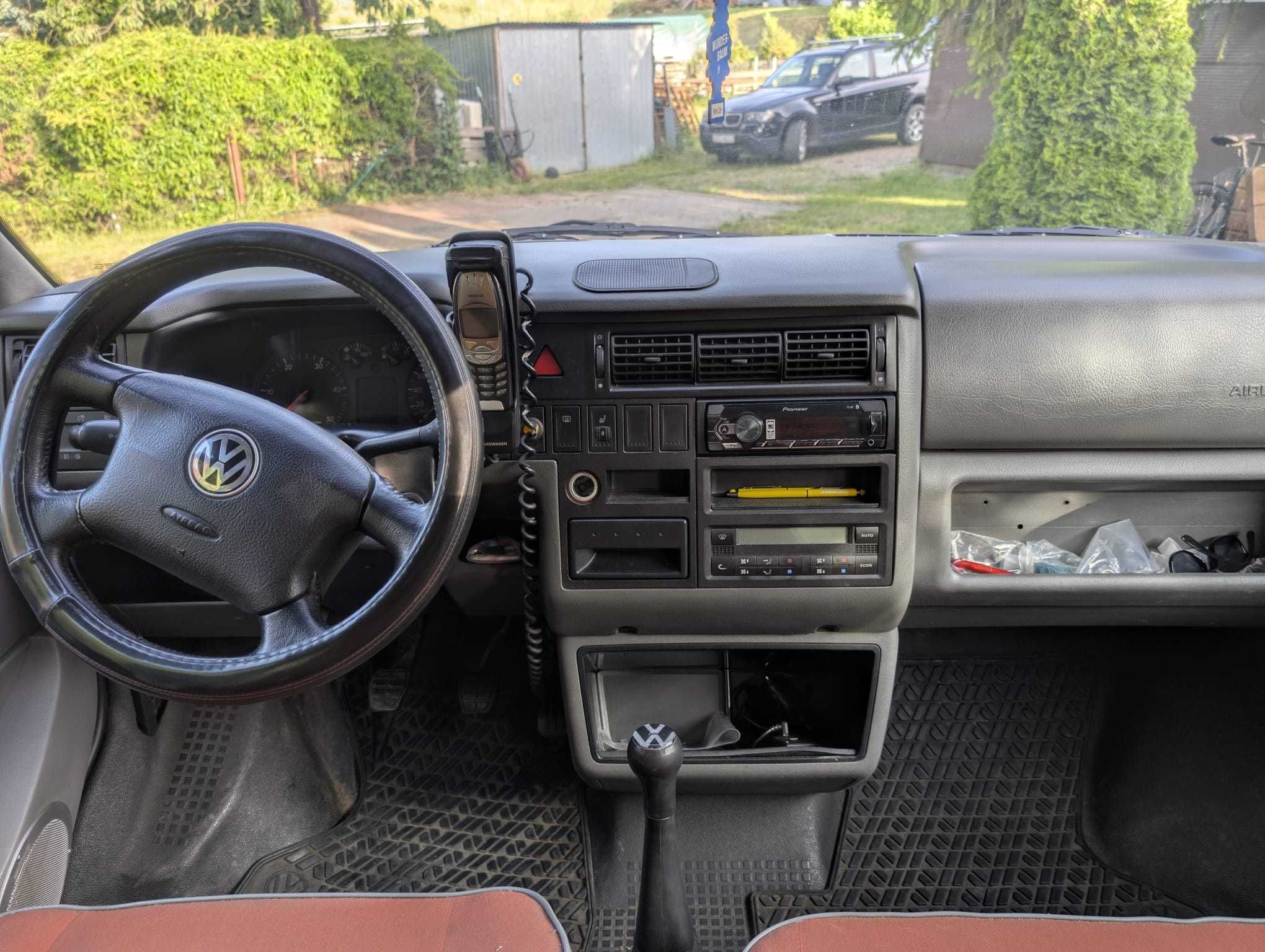 Vw T4 Caravella 102KM, 9 osób, Klima