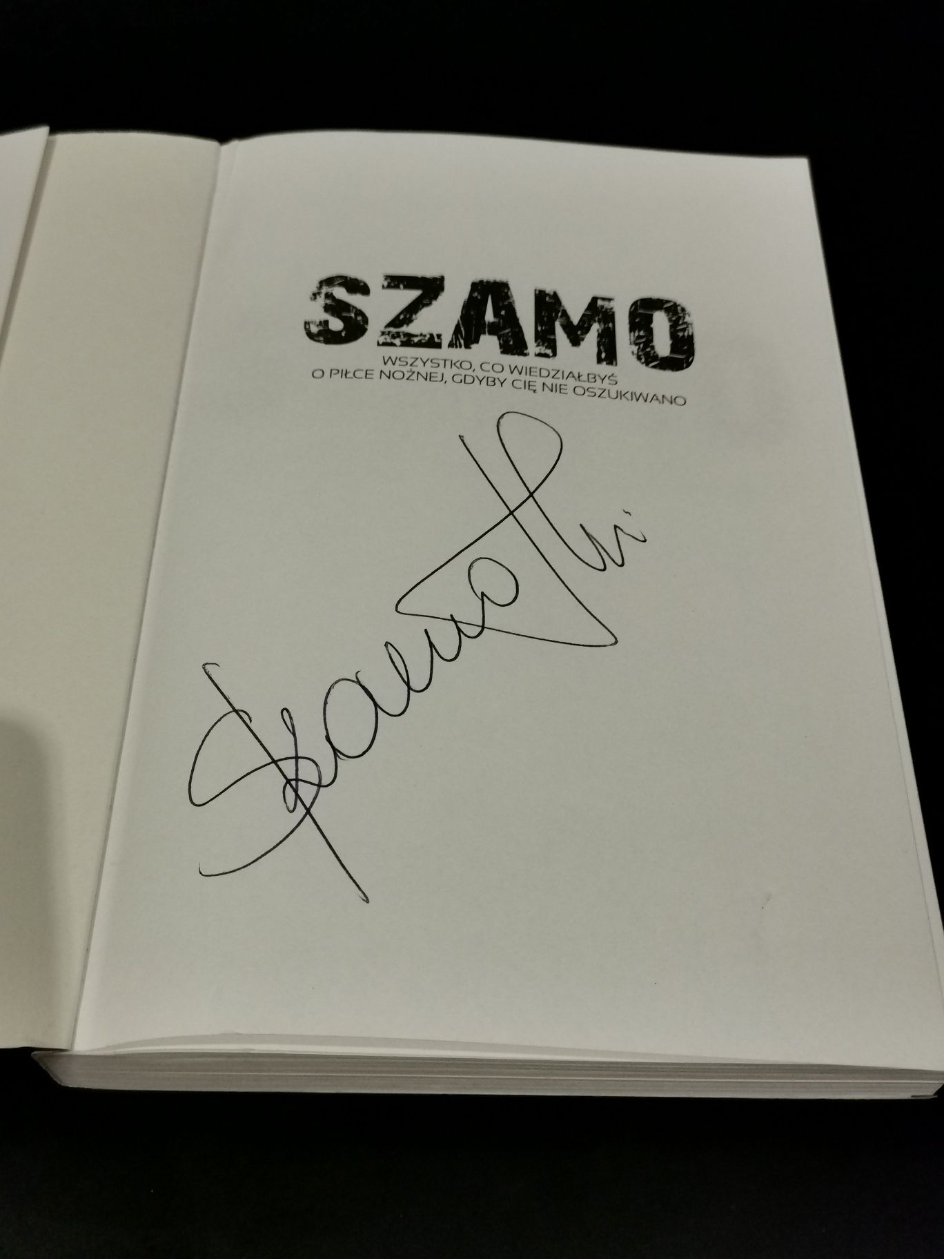 Szamo. Krzysztof Stanowski - z autografem Szamo