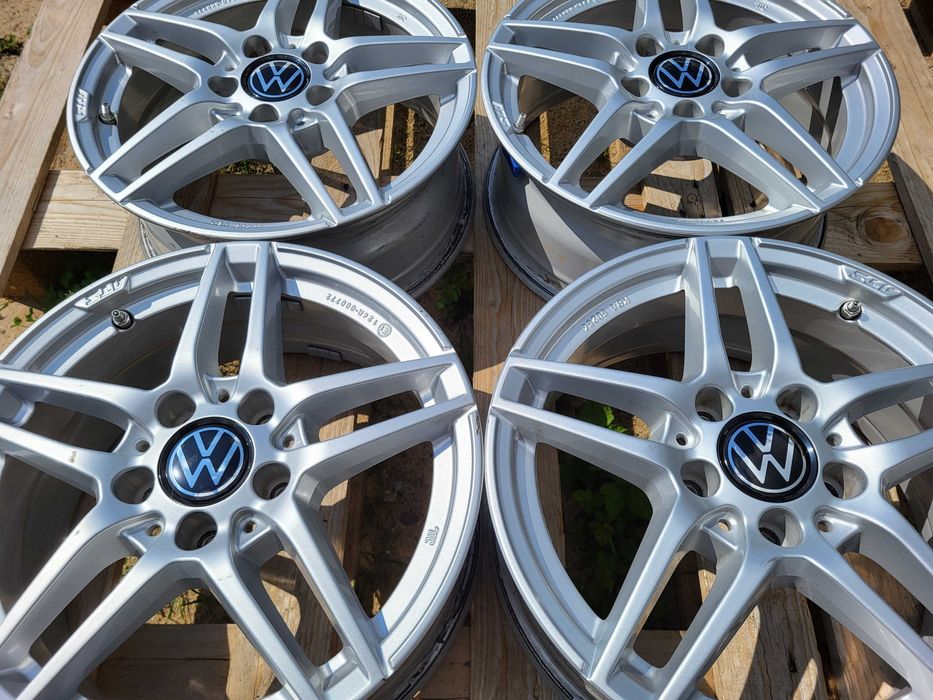 [1069] Felgi aluminiowe VW 16 cali 6,5Jx16H2 et44 5x112 czujnikiGRATIS