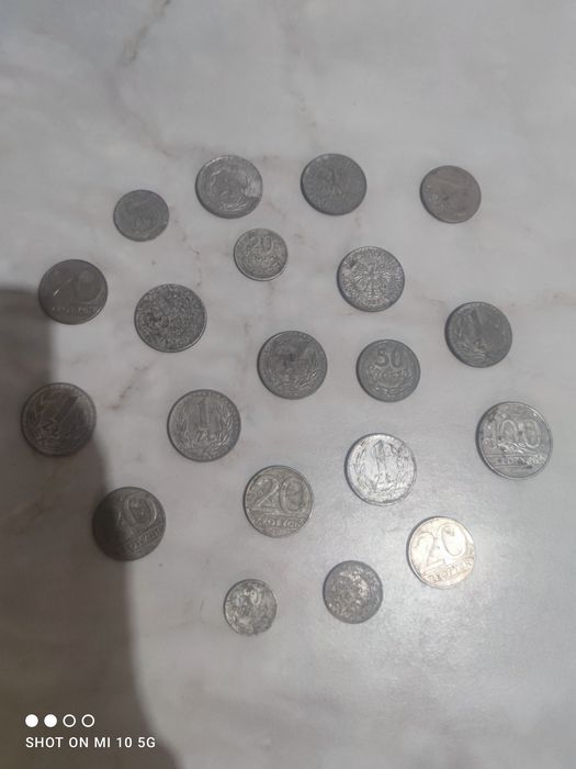 Stary Monety srebrne Polski