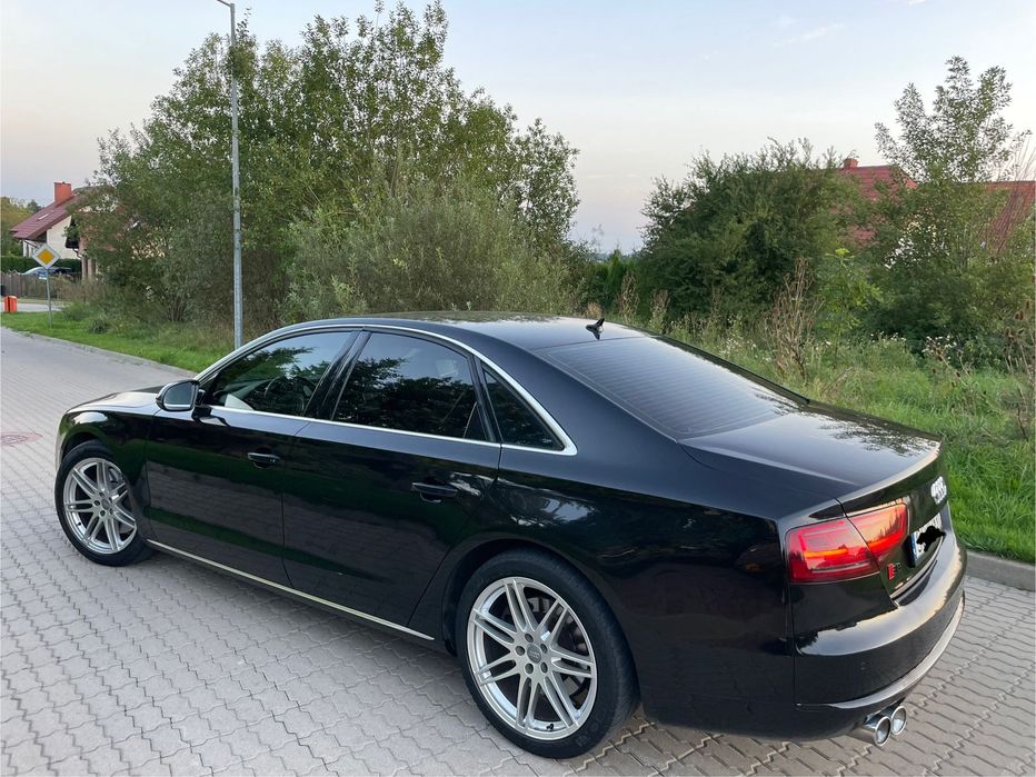Piękne Audi A8 D4.4.2 Benzyna. Gaz. Aktywny wydech. Mega Stan. Zamiana