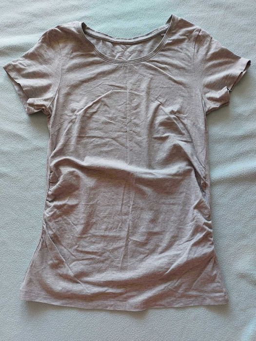 Bluzka ciążowa, szara - rozm. S (36/38)